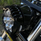Shark Demon™ Pedestal Mount Performance LED Headlight Kit with Visor